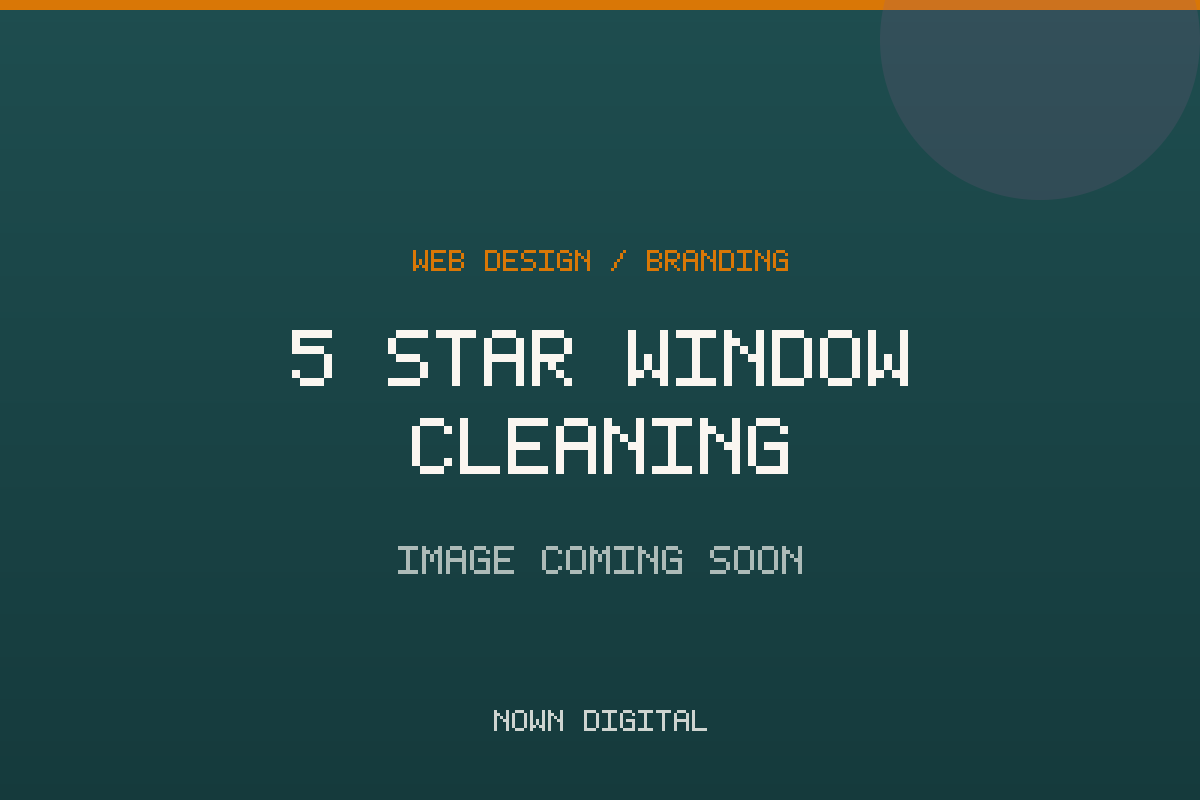 5 Star Window Cleaning — Service business website