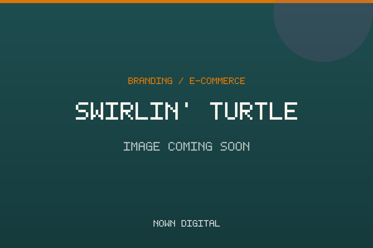 Swirlin' Turtle — Soap brand identity